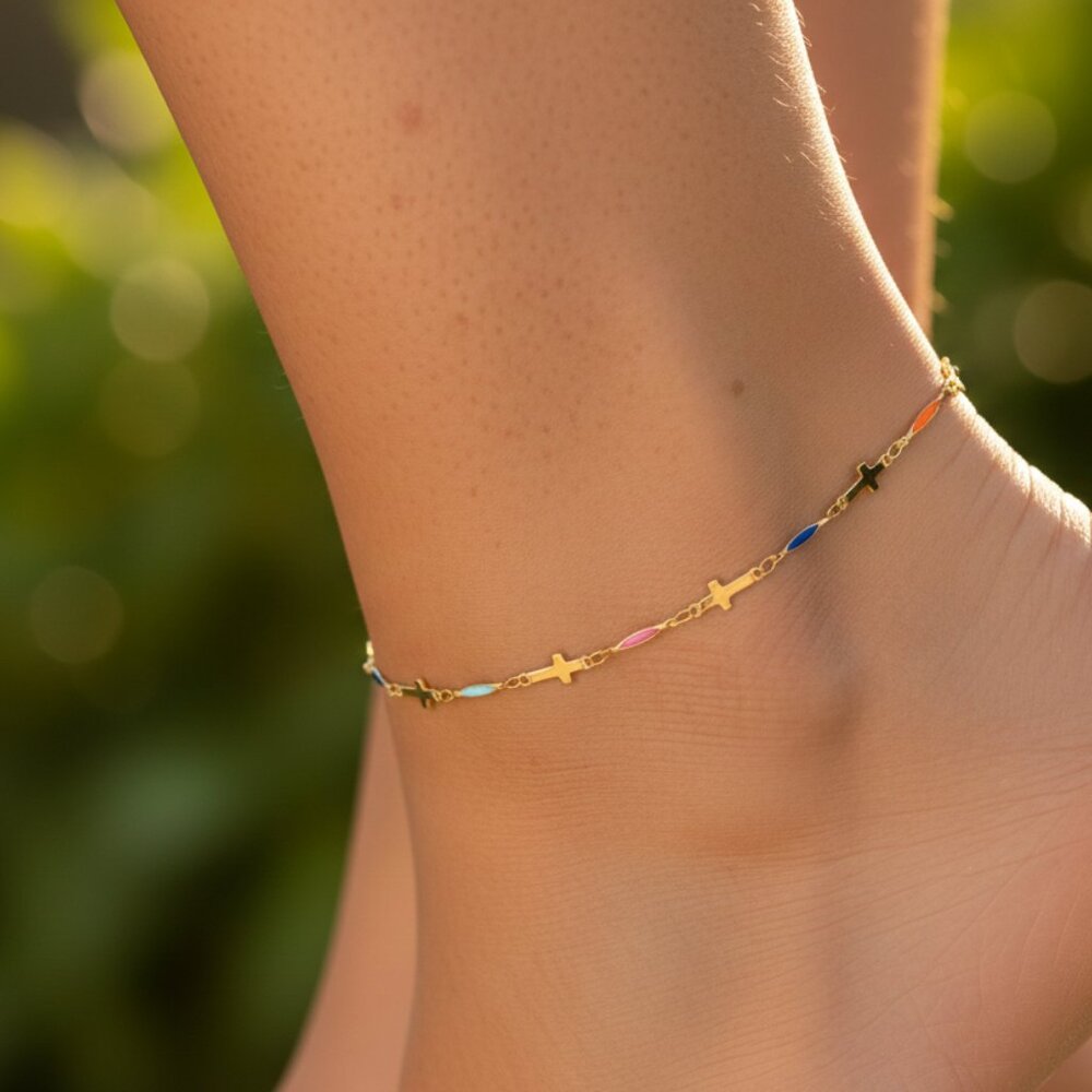 Dainty Anklet for Women – Elegant Everyday Jewelry & Perfect Gift | MLCRC1811